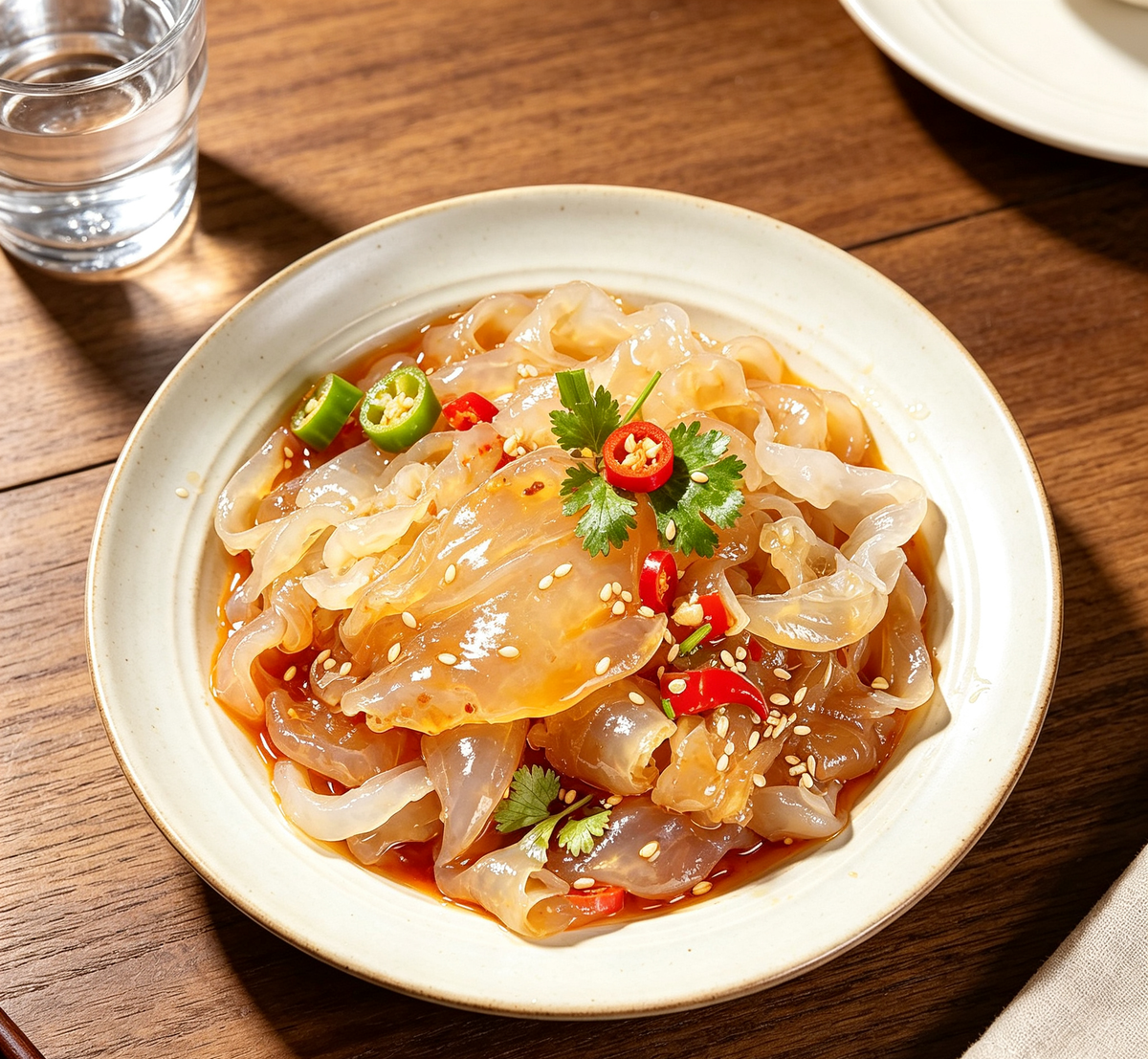 Fresh Jellyfish Slices